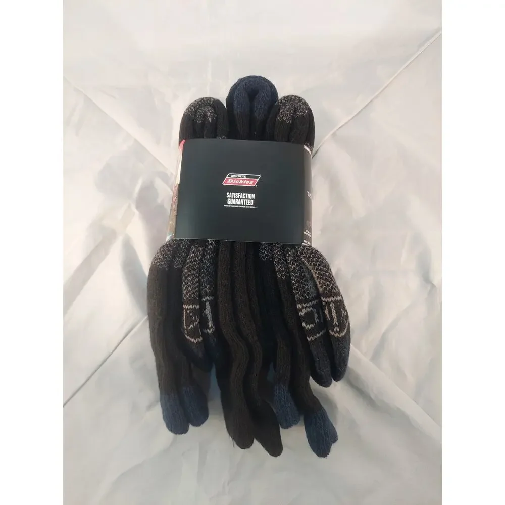 Dickies 3 Pairs Steel Toe Crew Wool Blend Heavy Weight Thermal Socks Size 6-12